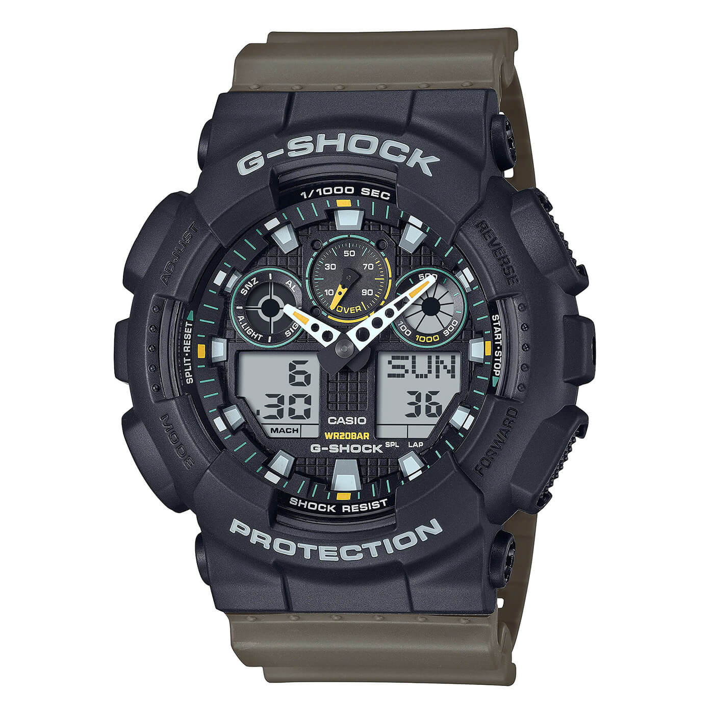 ĐỒNG HỒ CASIO G-SHOCK GA-100TU-1A3DR