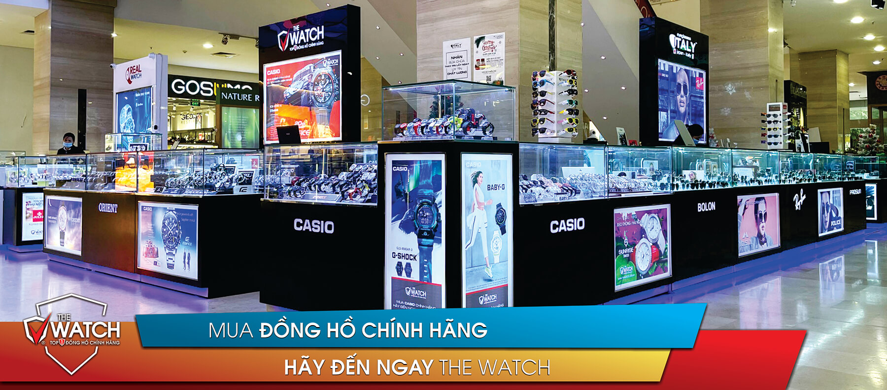 Gian hang đồng hồ The Watch tại Hà Nội