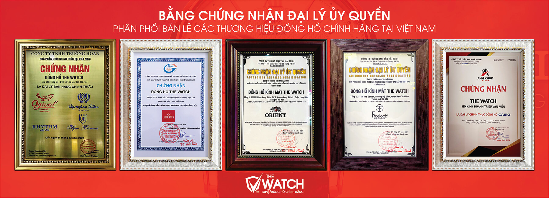 Dong ho chinh hang - the watch